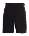 Moncler Nylon Shorts In Black