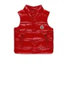 Moncler Bernard Vest In Red