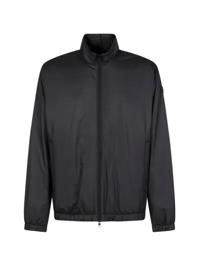 Moncler Dark Blue Nylon Breezes Down Jacket