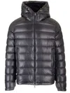 Moncler Gliere Nylon Down Jacket In Navy