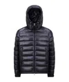 Moncler Gliere Nylon Down Jacket In Blue