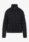 Moncler Bessettes Quilted Puffer Jacket In Black