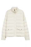 Moncler Women Bessettes Short Down Jacket In Neutral