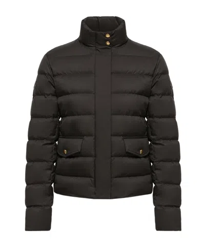 Moncler Bessettes Short Down Jacket In Black