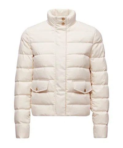 Moncler Bessettes Short Down Jacket In White