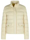 Moncler Bessettes Down Jacket In Neutral