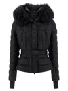 Moncler Beverley Down Jacket In Black