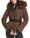 Moncler Beverly Puffer Jacket In Brown