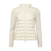 Moncler Wool Cardigan In Off-white
