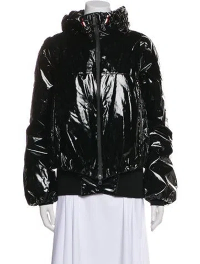 Pre-owned Moncler Biker Jacket In Black