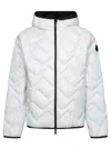 Moncler Bimont White Down Jacket In White