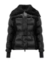 Moncler Biollay Short Down Jacket In Black