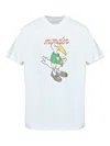Moncler Monduck Mascot Cotton Graphic T-shirt In White