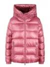 Moncler Long-sleeved Cotton Clothes In Pink