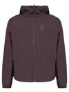 MONCLER BISSEN MID LAYER BROWN JACKET