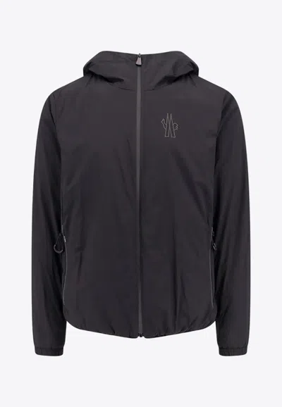 Moncler Windbreaker Jacket Bissen In Black