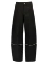 Moncler Black 2 In 1 Pants In Black