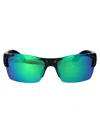 MONCLER MONCLER BLACK ACETATE  SUNGLASSES