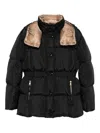 Moncler Womens Black Agneux Hooded Shell-down Jacket In Black
