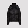 Moncler Grenoble Wintercoat In Black
