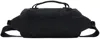 Moncler Black Alchemy Belt Bag In 999 - Black