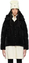 Moncler Black Allymes 2-in-1 Down Jacket In 999 Black