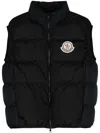 Moncler Black Almaz Down Gilet In P97 - Black