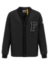 Moncler Genius Moncler X Fragment Hiroshi Fujiwara Anise Short Down Jacket In Black