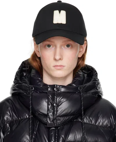 Moncler Cotton Baseball Cap In White