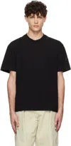 Moncler Black Archivio Layered T-shirt In 999 - Black