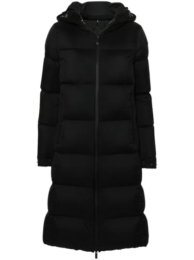 MONCLER BLACK ARREDOUN PUFFER COAT