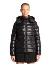 Moncler Black Bady Short Down Jacket In Black Nero   #000000