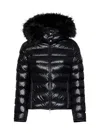 Moncler Black Badyeffe Short Hooded Down Jacket In Black