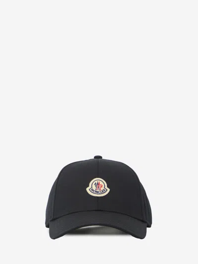 Moncler Black Baseball Cap