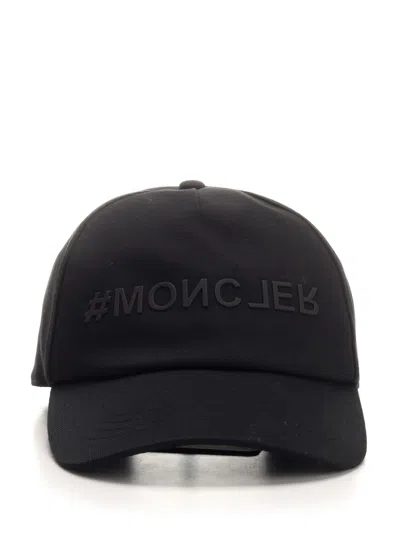 Moncler Black Baseball Hat