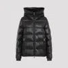Moncler Biron Short Down Jacket In Black