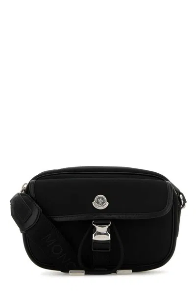 Moncler Black Canvas New Trick Crossbody Bag
