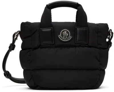 Moncler Black Caradoc Mini Tote In 999 Black
