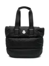 Moncler Caradoc Water-repellent Tote Bag In Black