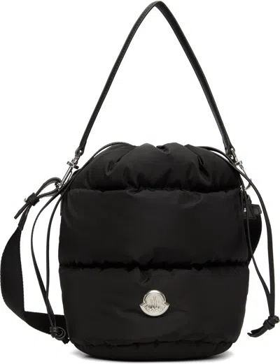 Moncler Black Caradoc Water-repellent Bucket Bag