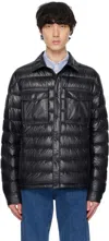 Moncler Black Chambly Down Jacket In 999 - Black