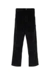 Moncler Corduroy Jogging Trousers In Black