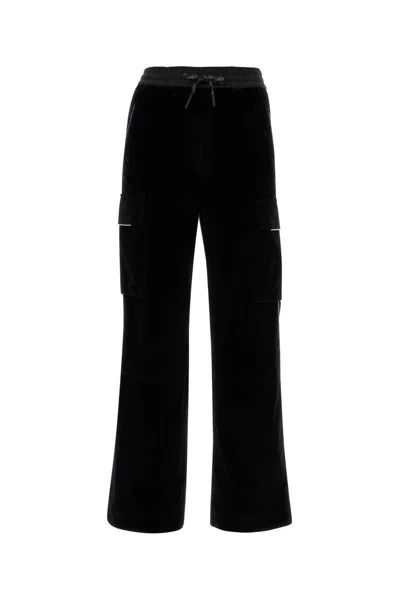 MONCLER BLACK CORDUROY PANT