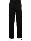 Moncler Straight-leg Cargo Trousers In Black