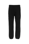 Moncler Men Black Cotton Joggers In Black