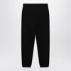 Moncler Cotton Jogging Pants Elastic Waistband In Black
