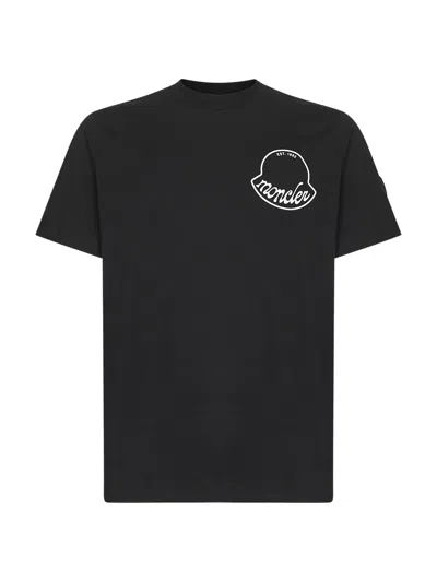 Moncler Archive Line Logo T Shirt In Multi