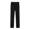 Moncler Comfortable Cotton Trousers In Black