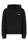 Moncler Logo Hoodie In Black