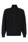 Moncler High Collar Long Sleeve Casual Jacket In Black